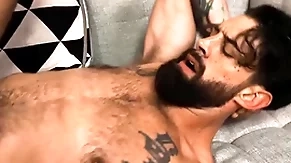 Tatted hunk topped by mammoth cocked stranger - alpha wolfe, blake wilder - nextdoorbuddies