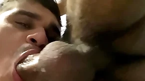 Nicely sucking the skinny heavy dick