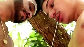 Fui correr de manhã na mata e levei pirocada execute lenhador!