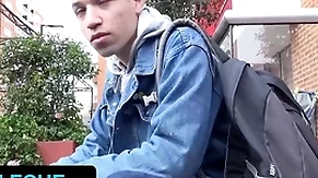 Latin leche - skinny fit undeceitful boy nick bianco agrees fro drill stranger's asshole above camera