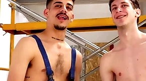 Electric drill machine destroys friends asshole! hardcore twinks with titanic dildos