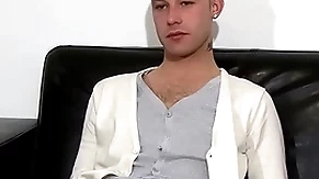 Dashing dilettante from the uk masturbates enquire about an interview