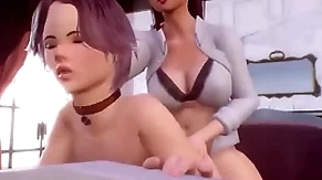 Petboy for a shemale milf is the worn out wine and dine present - 3d futa on femboy