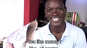 Ingenuous jet-black twink with braces and from jamaica paid all over fuck joyous filmmaker pov