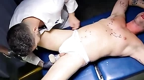 Fistinginferno - doctor rams massive dildo in patients arse