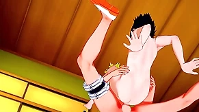 Naruto Yaoi - Sasuke chestjob and anal away from Naruto - Sissy crossdress Japanese Asian Manga Anime Film  Game Porn Gay